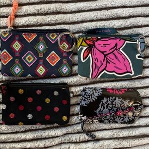 Vera Bradley Zip ID Cases and Luggage Tag